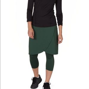 Snoga Faux Wrap Athletic Skirt